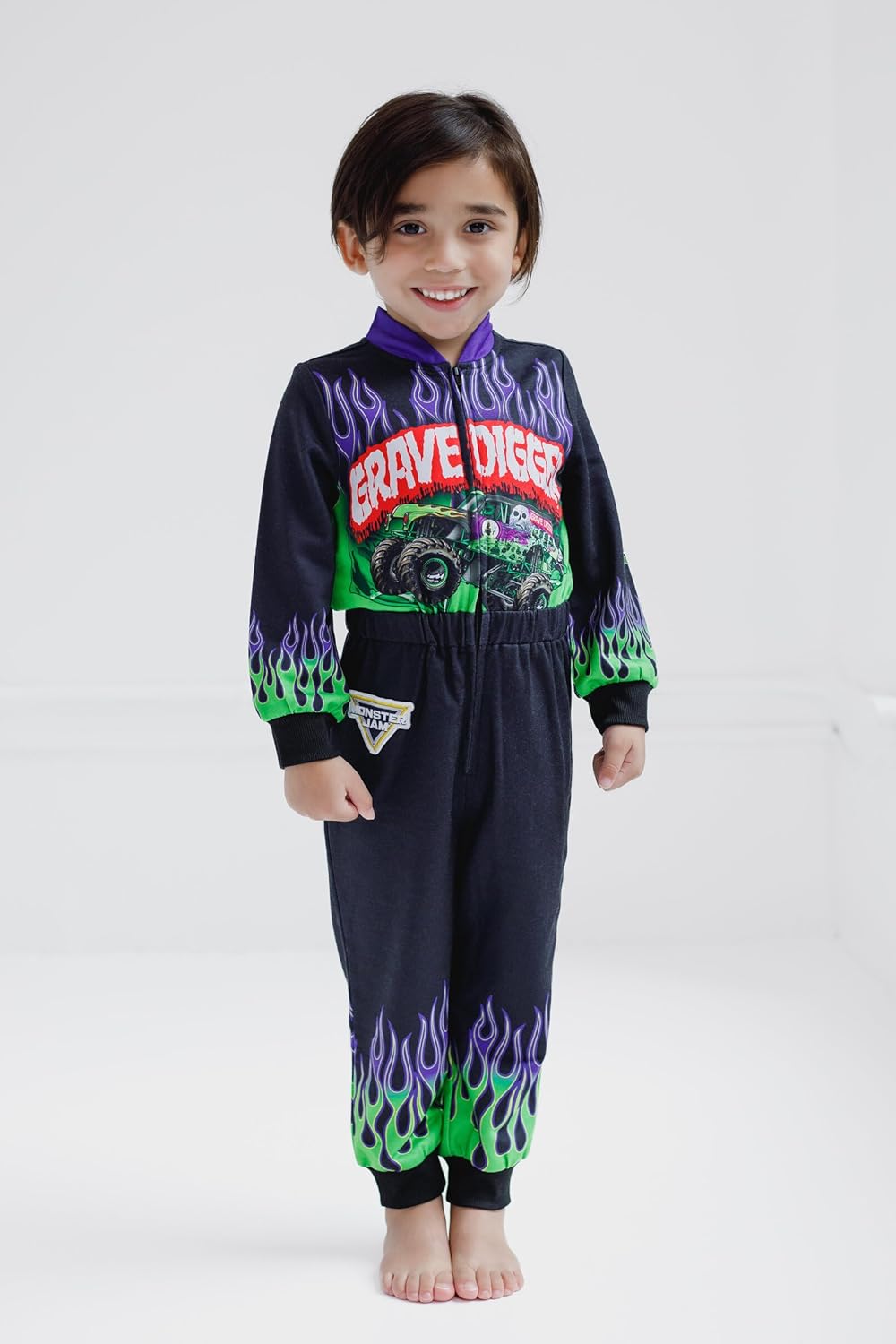 Monster Jam - Grave Digger Racing Overalls for Kids