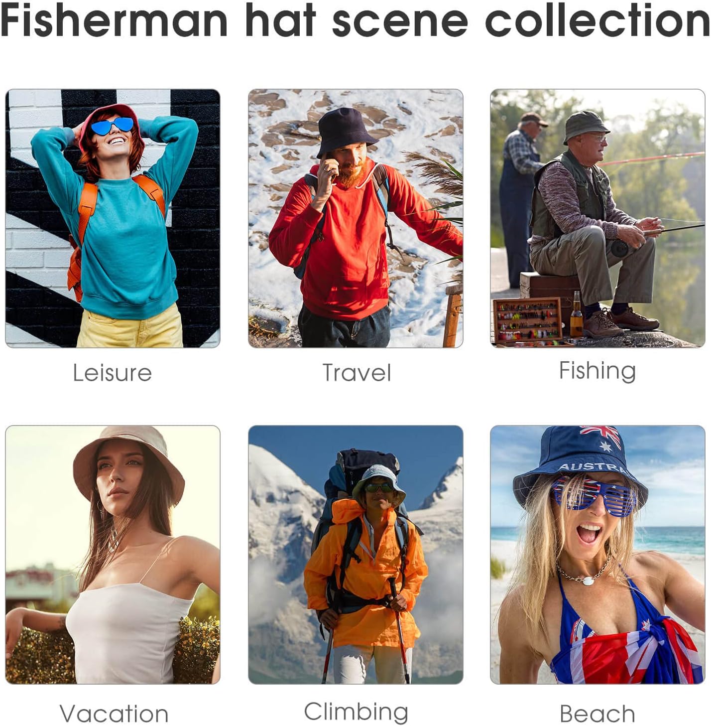 Tortilla Wrap Bucket Hat for Men Women
