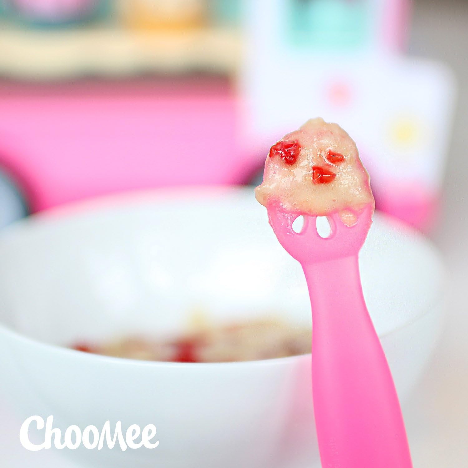 ChooMee FlexiDip Silicone Baby Learning Utensil Perfect for Baby Led Weaning