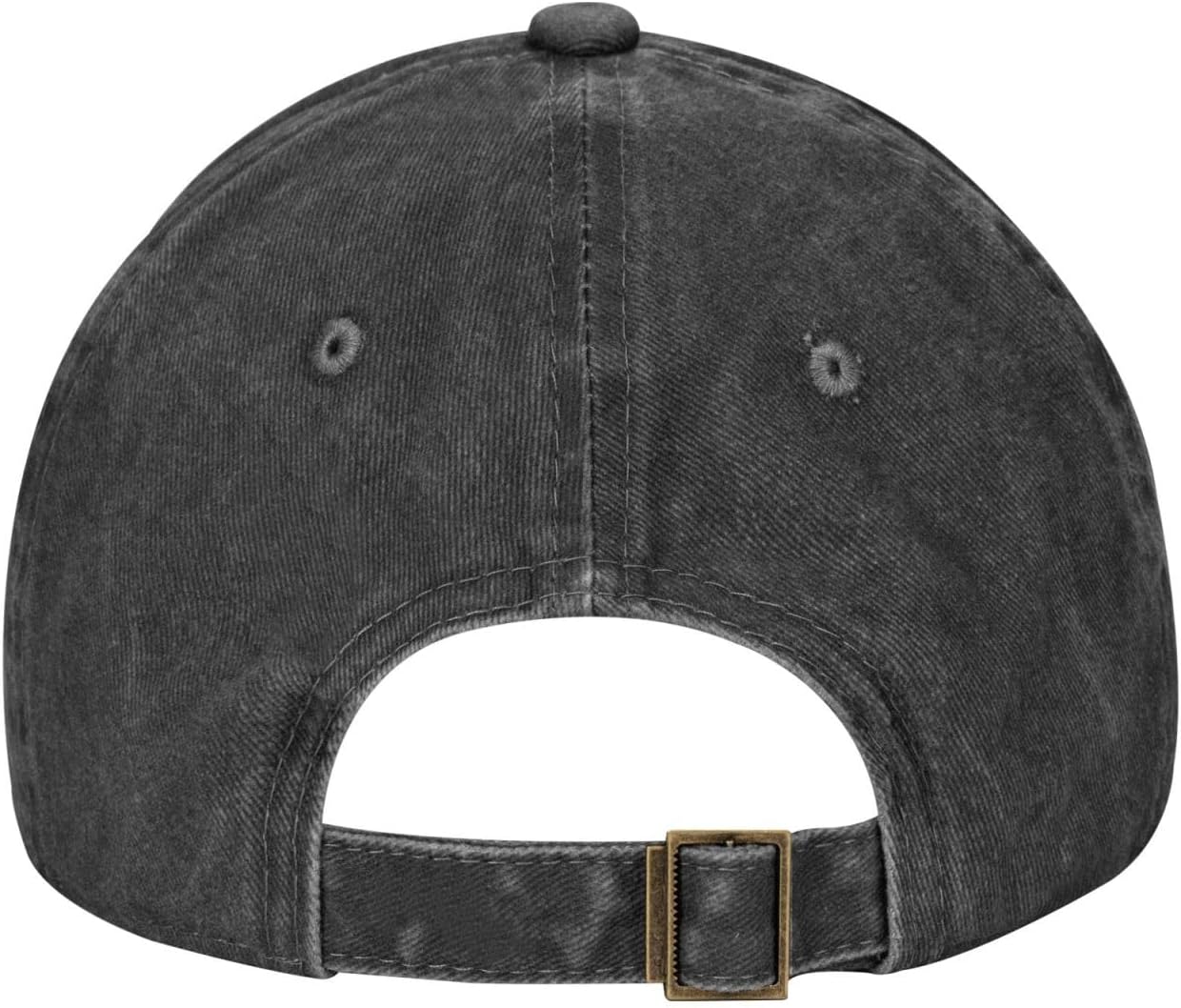 Trendy Adjustable Baseball Hat for Men Women Four-Season Outdoors Black