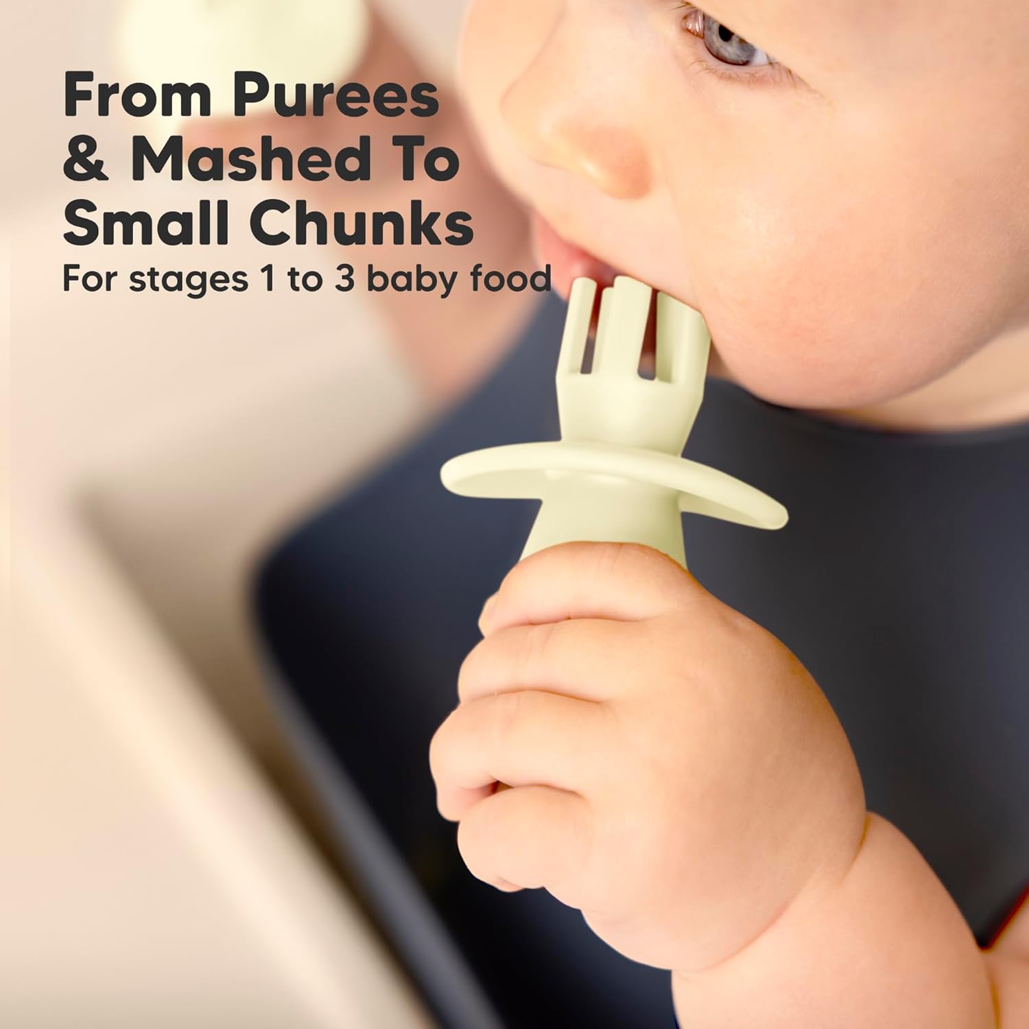 Perfect for 6-12 Month Baby BLW Self-Feeding Set