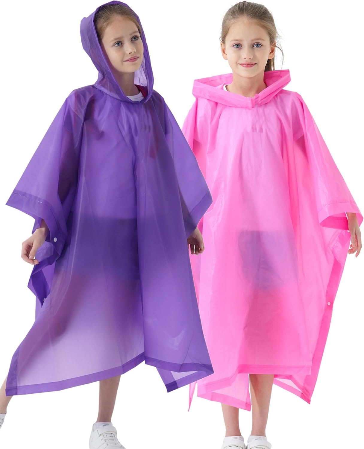 Waterproof EVA Rain Poncho for Kids