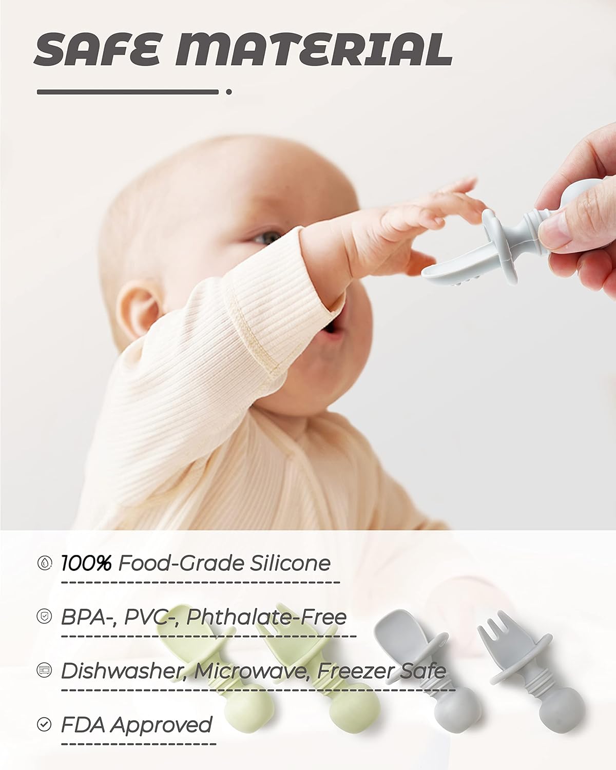 Self-FeedingBaby Spoon Set