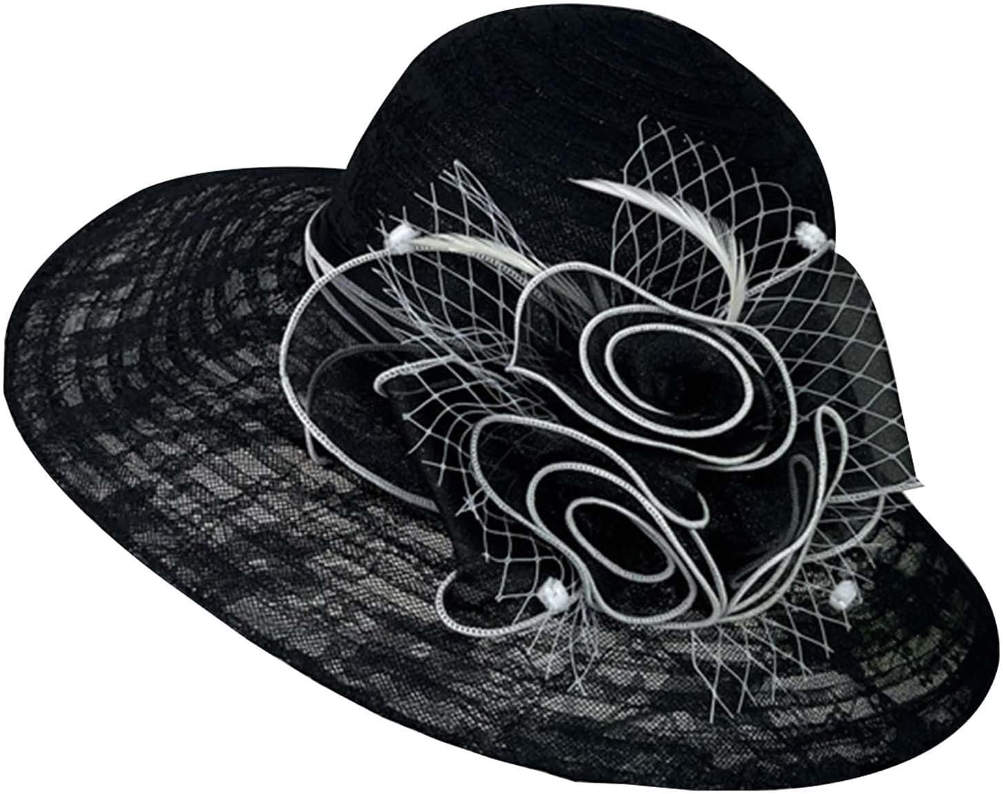 Chic Black Kentucky-Derby Fascinator