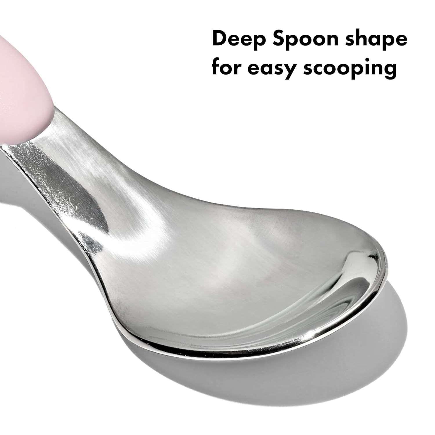 OXO Blossom Tot On-The-Go Fork Spoon Set