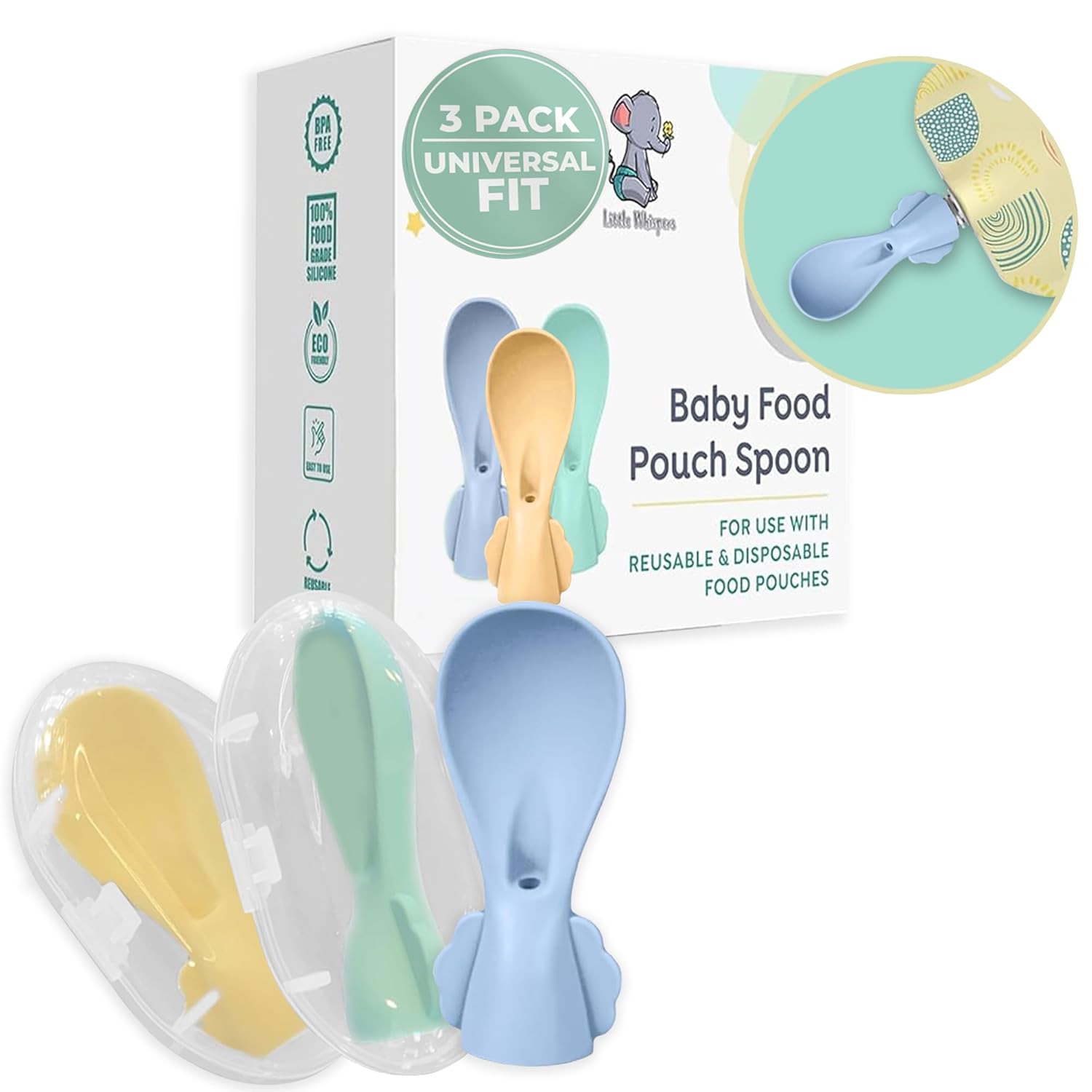 Little Whispers Baby Pouch Spoon