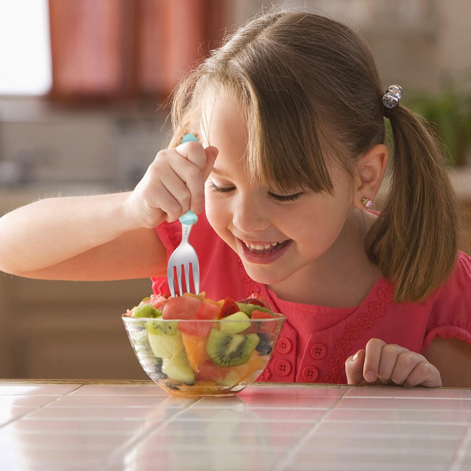 Sturdy 12-Piece Toddler Flatware Set