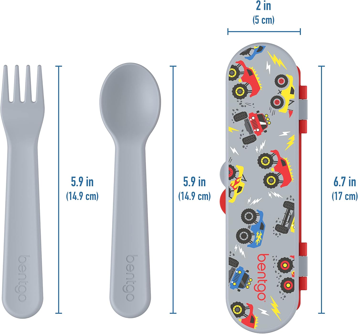 Sturdy Durable Parental Kids Reusable Flatware Set