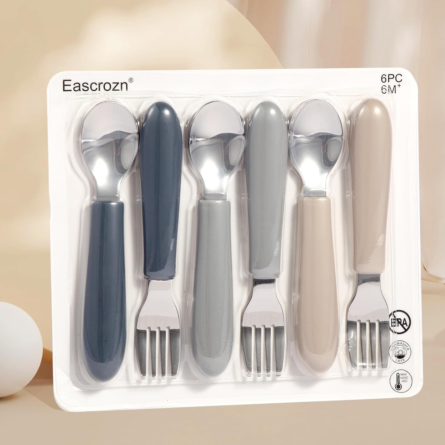 Eascrozn Toddler Utensils Set