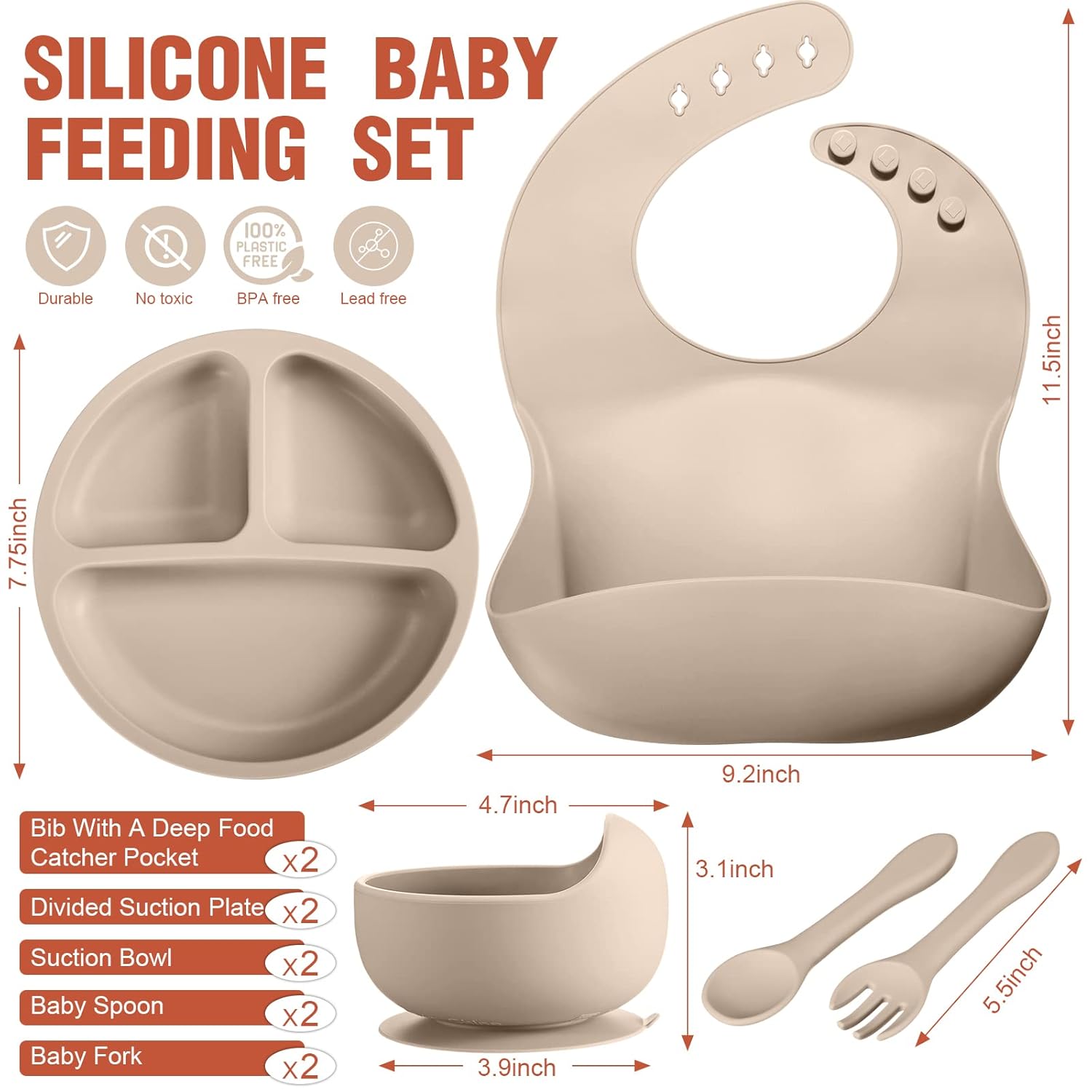 Complete Baby Feeding Set