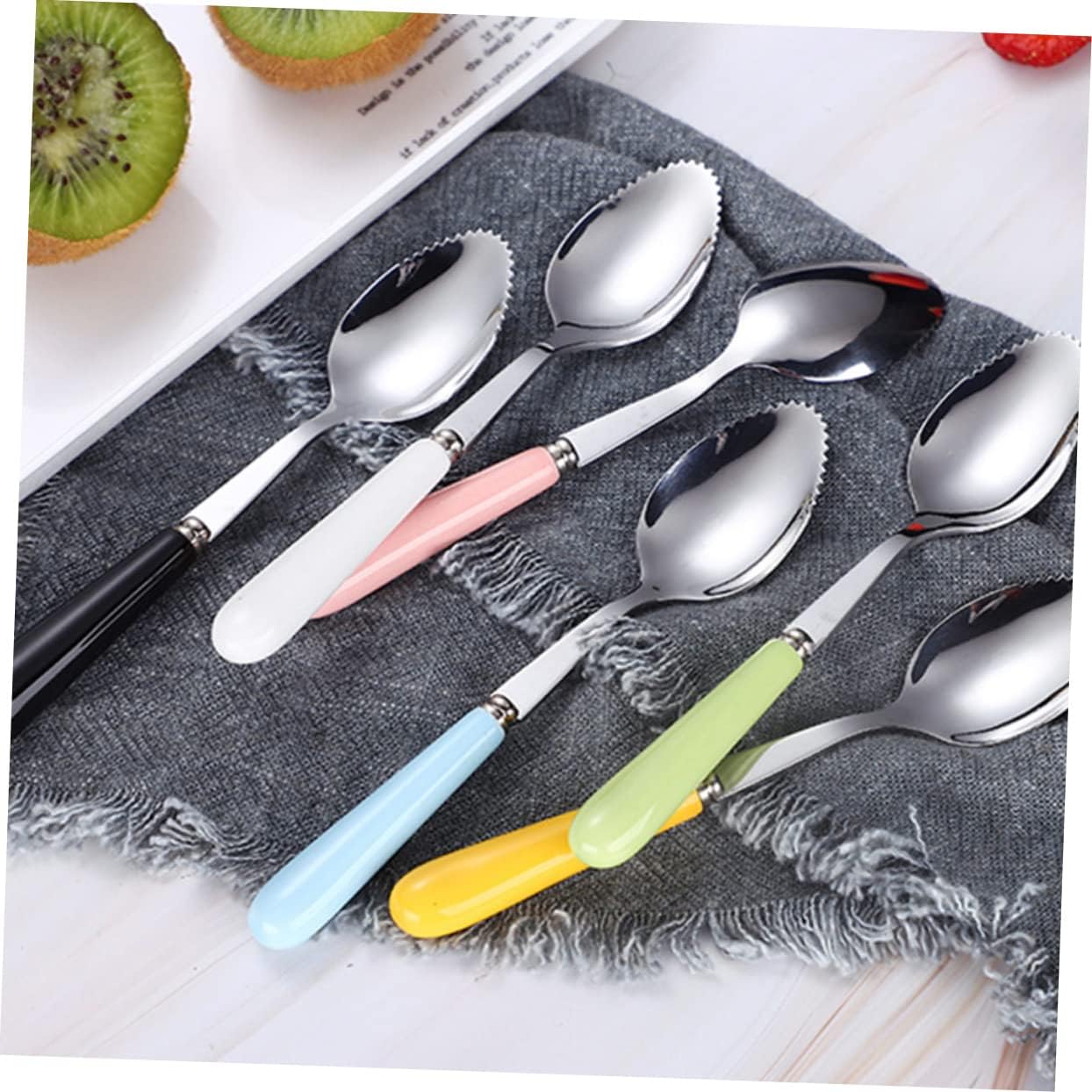 Fruit Vegetable Feeding Set 6-Piece Serrated Non-Slip Durable