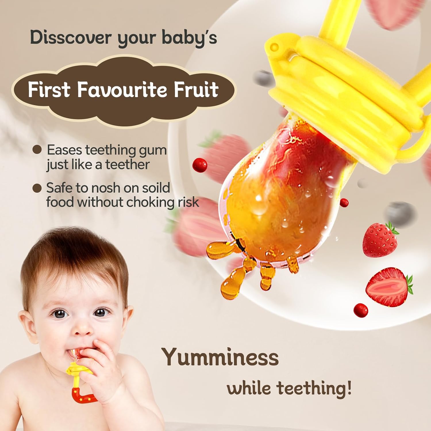 Silicone Baby Feeding Set for Self-Feeding