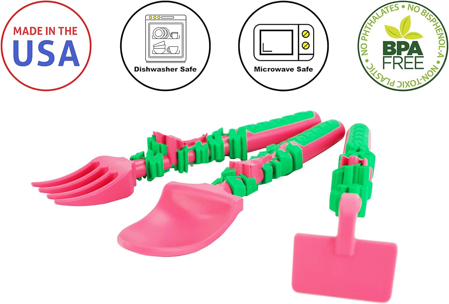 Toddler Utensils Made in the USA Constructive Eating