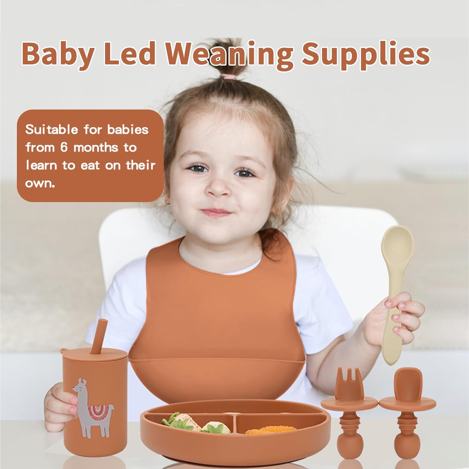 Little Rawr Baby Feeding Set