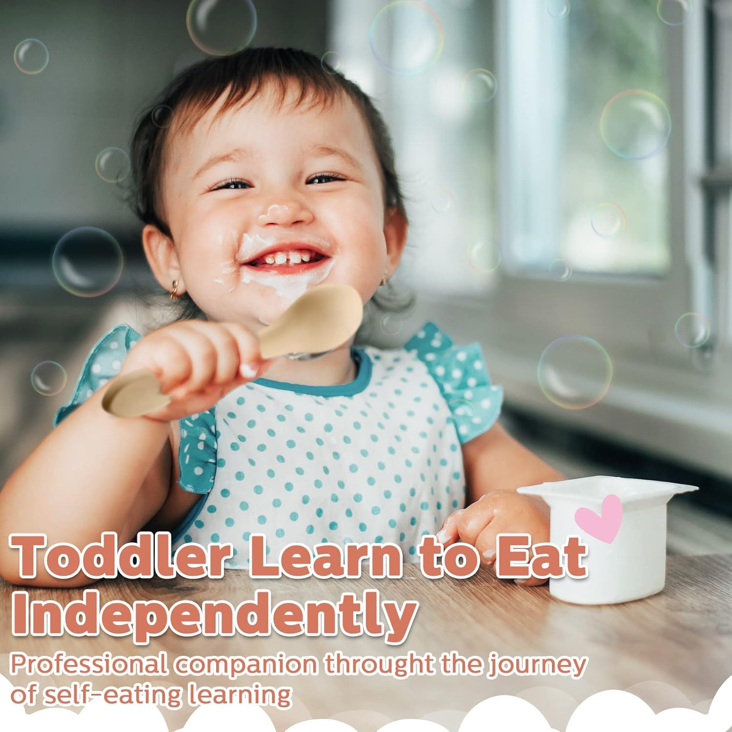 10-Piece Baby Spoon Set for Weaning