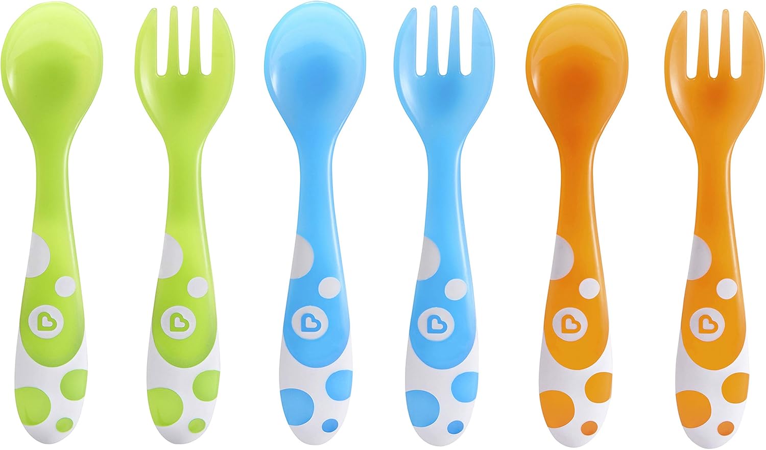 Munchkin Toddler Forks and Spoons 6-Pack