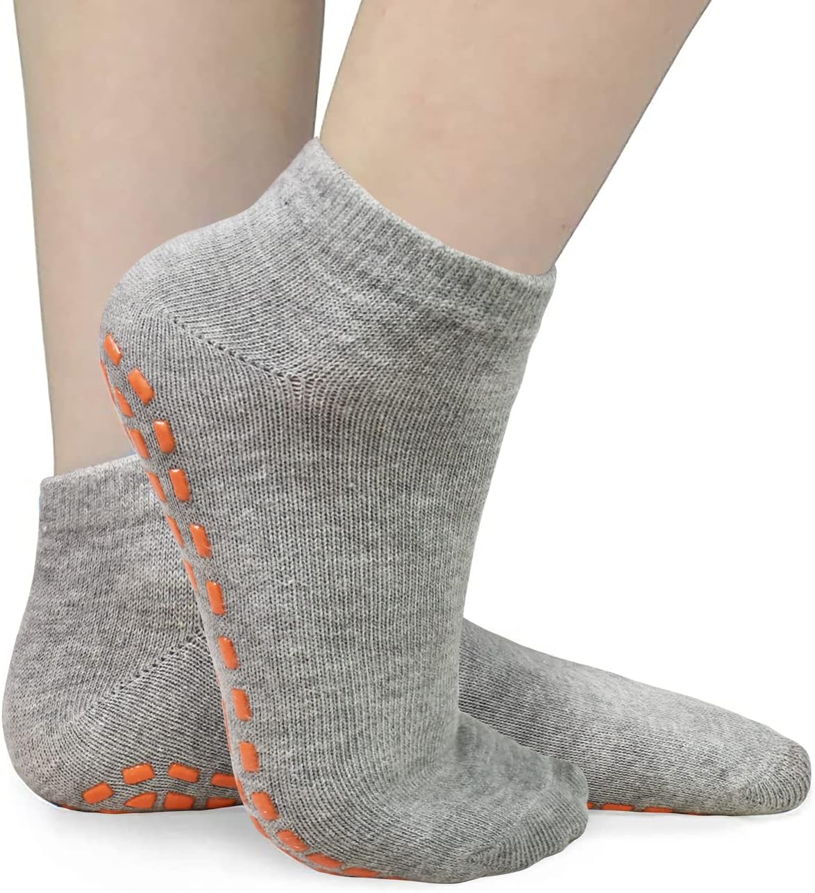 ELUTONG Anti-Skid Trampoline Socks for Kids 6 Pairs Non-Slip Socks