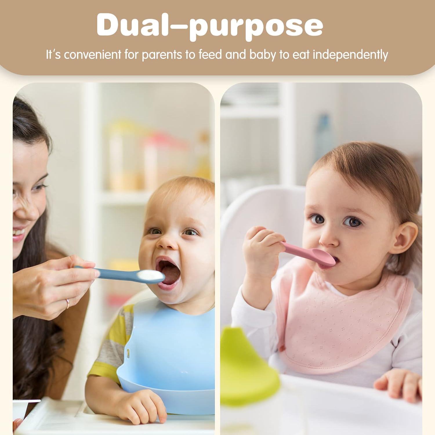 Aedida 5-Piece Baby Spoons