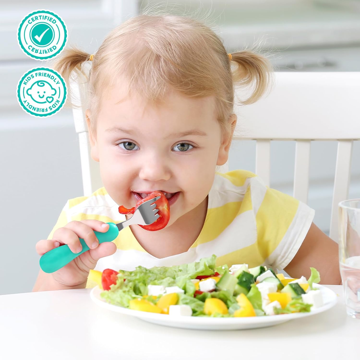 Lehoo Castle Toddler Fork Spoon Set