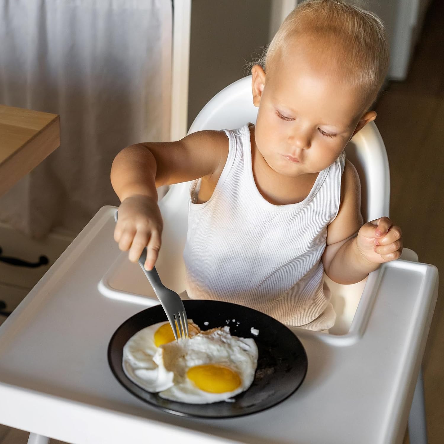 Safe Toddler Utensils Set
