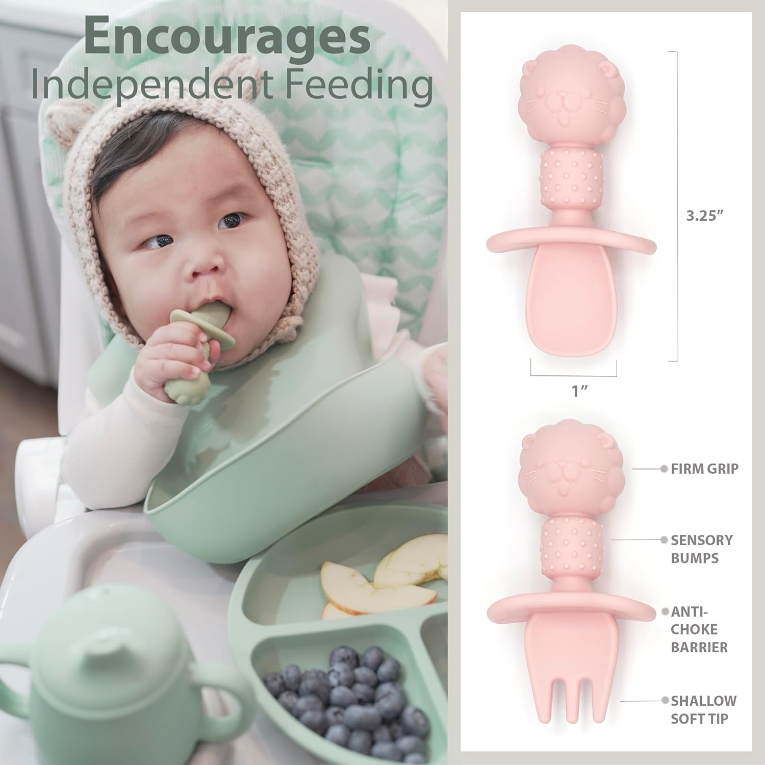Silicone Baby Feeding Set