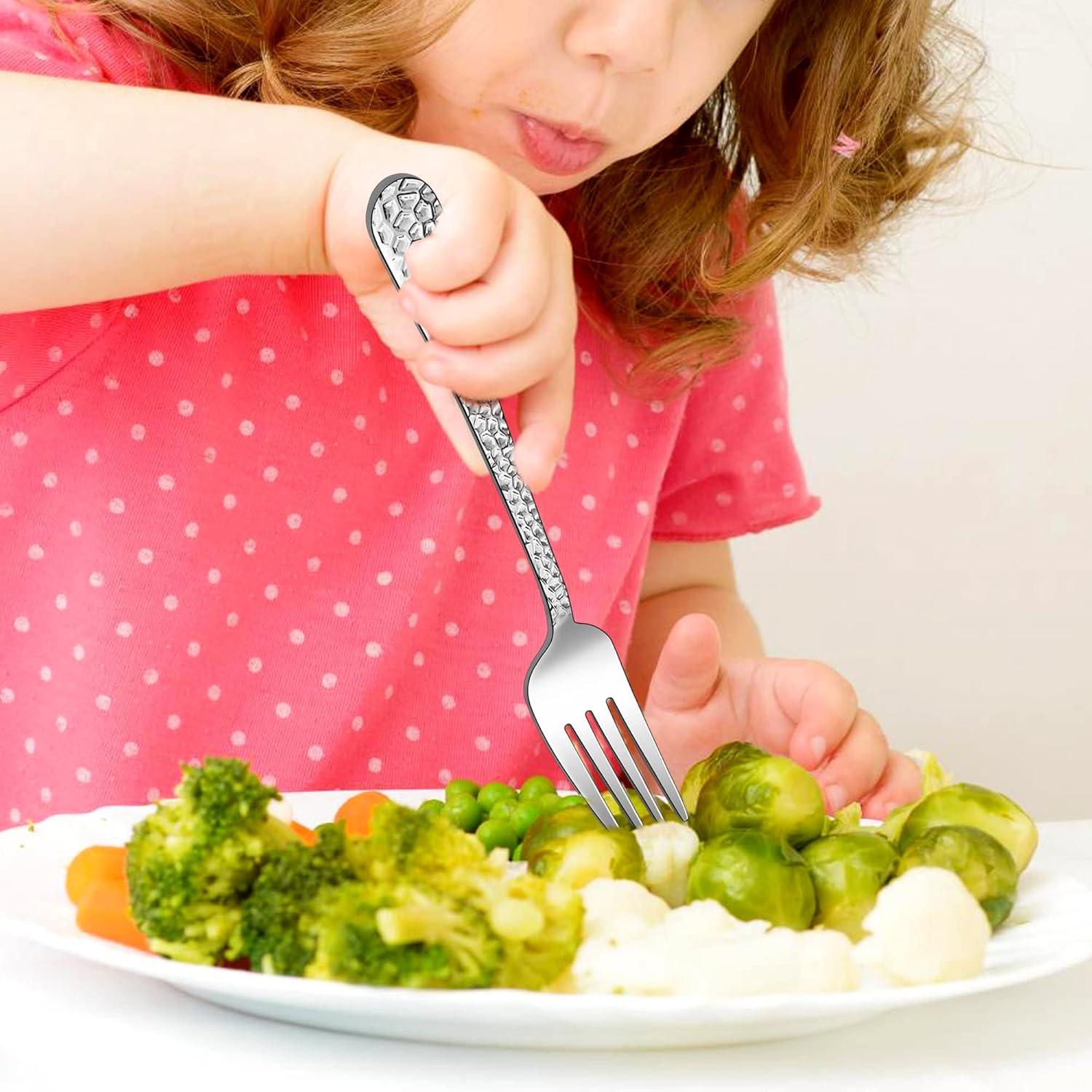 Sturdy 14-Piece Kids Silverware Set