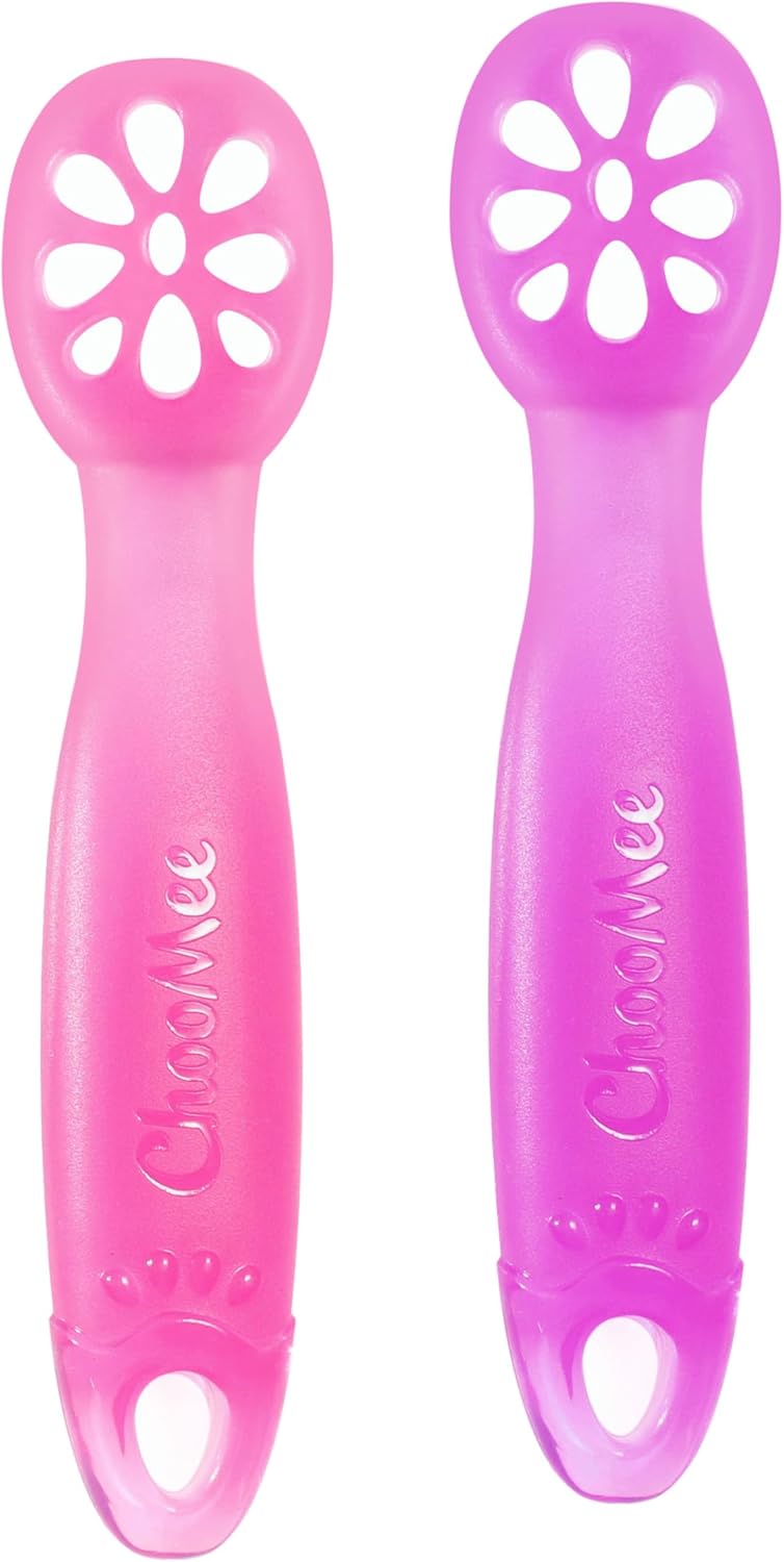 ChooMee FlexiDip Silicone Baby Learning Utensil Perfect for Baby Led Weaning