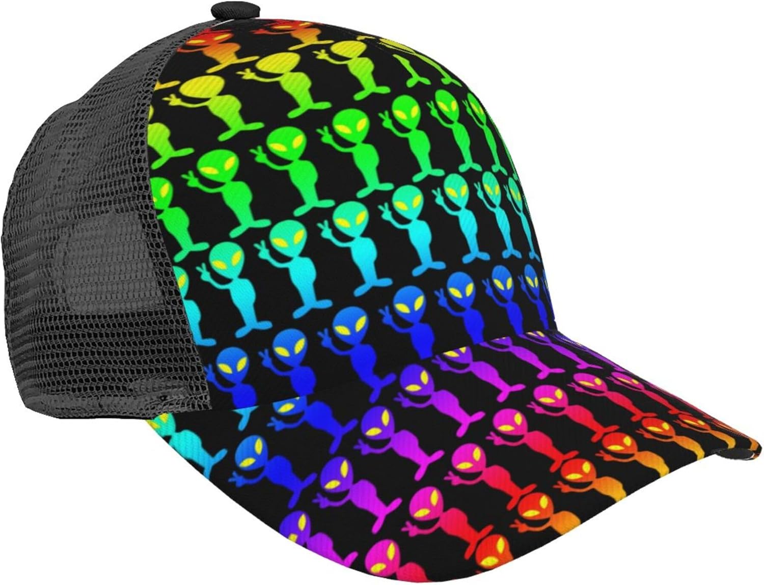 JZDACH Men Women Baseball Cap High-Fashion Snapback Trucker Hat Camo Dad Gift