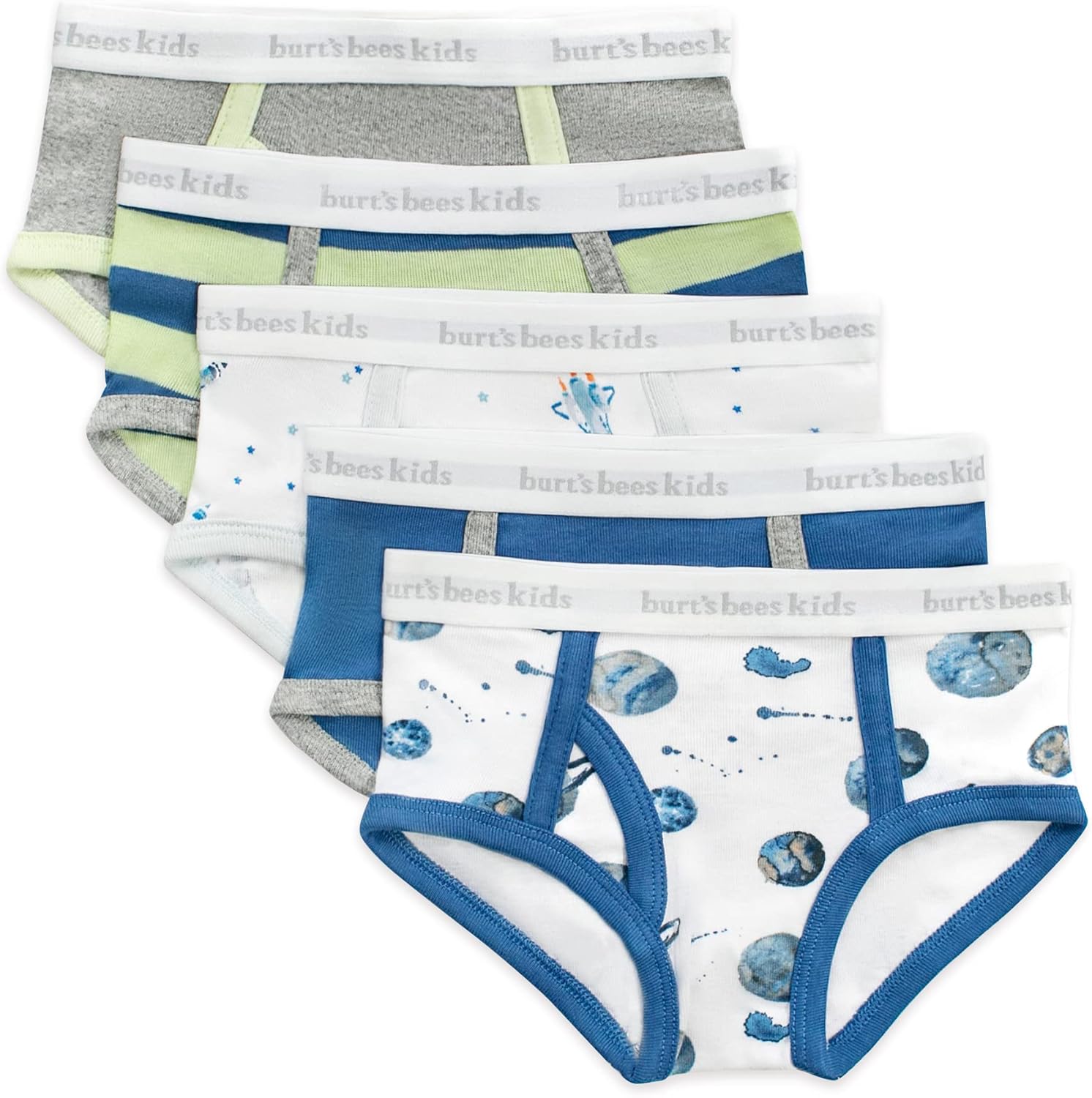 Burts Bees Toddler Boys Organic Cotton Briefs