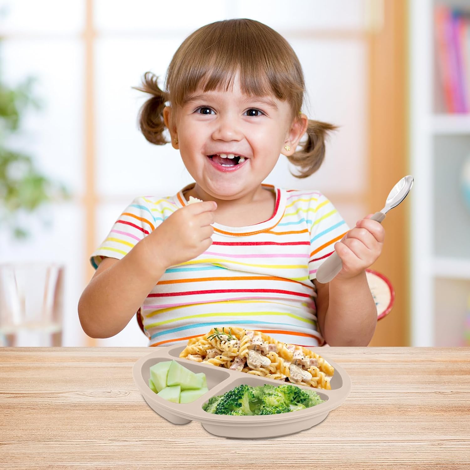 Eascrozn Toddler Utensils Set