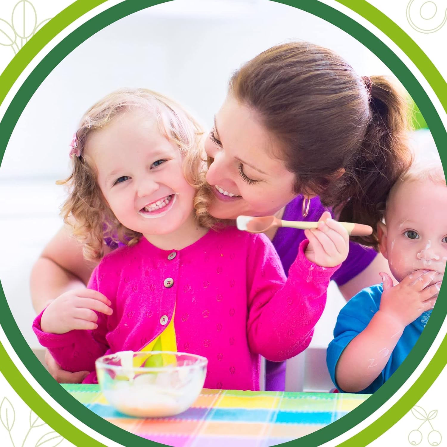 CHENGU Toddler Utensils Flatware Set
