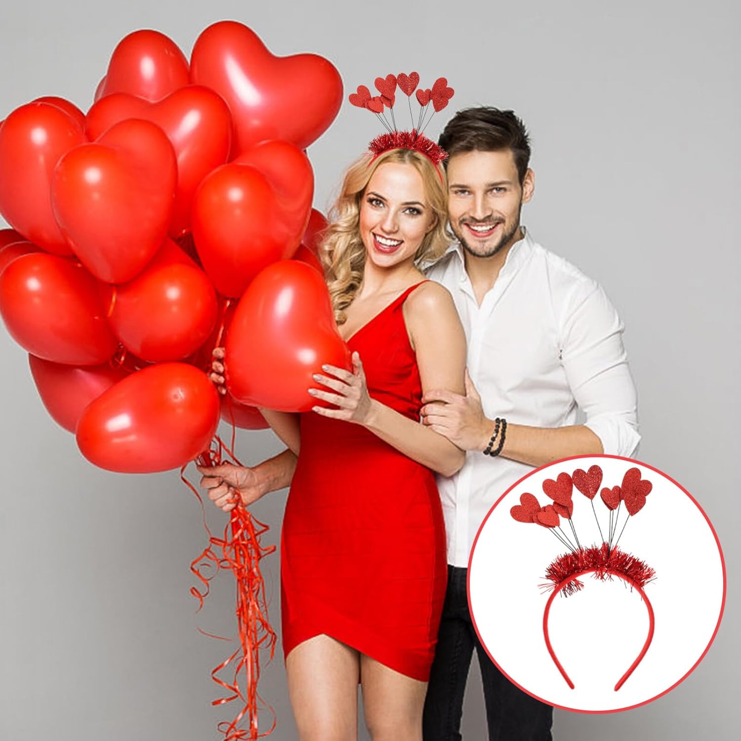 Valentines Day Heart Headband