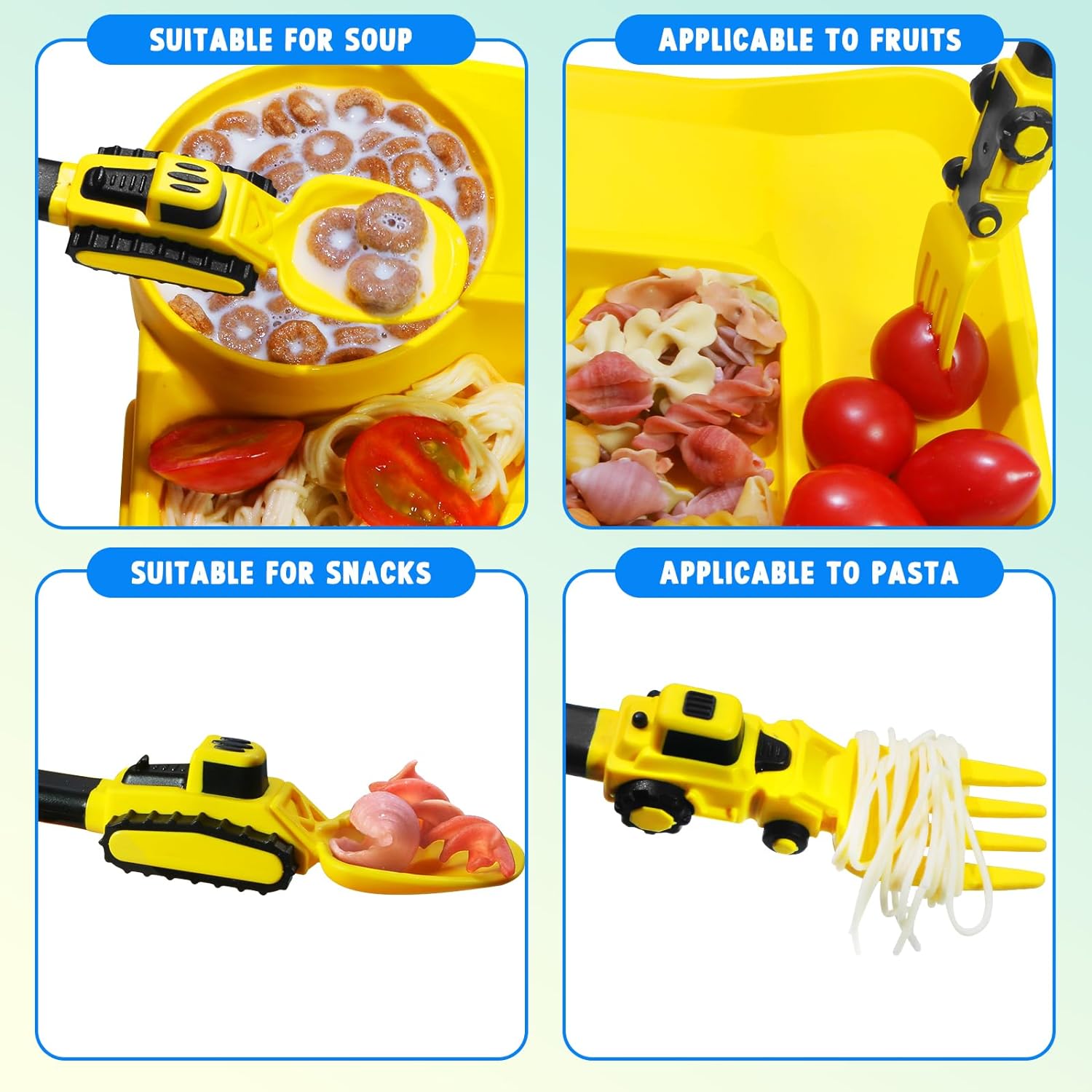 Spotlight on Fun Deinyi Construction Toddler Utensils