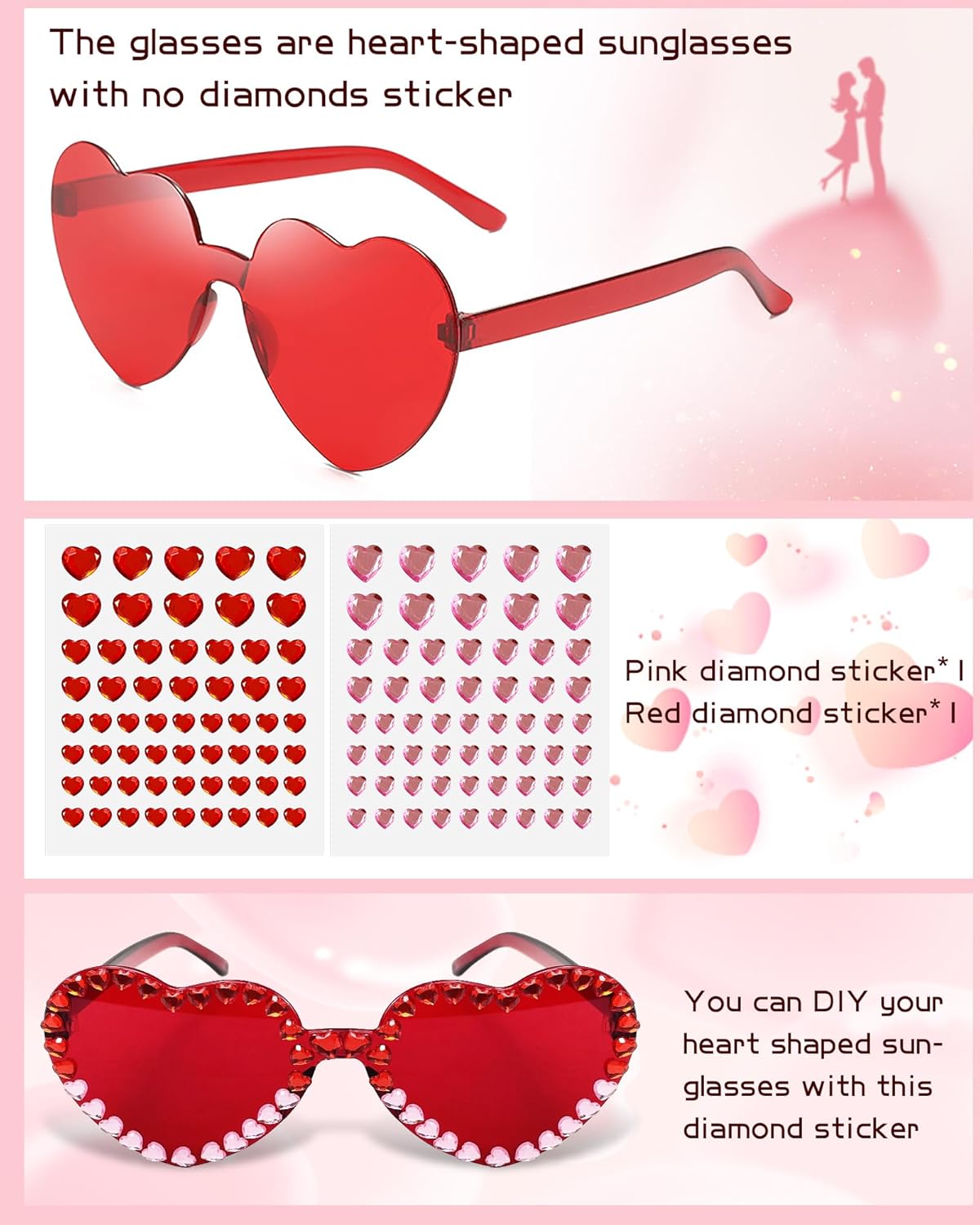 Radiate Love Valentines Day Headband