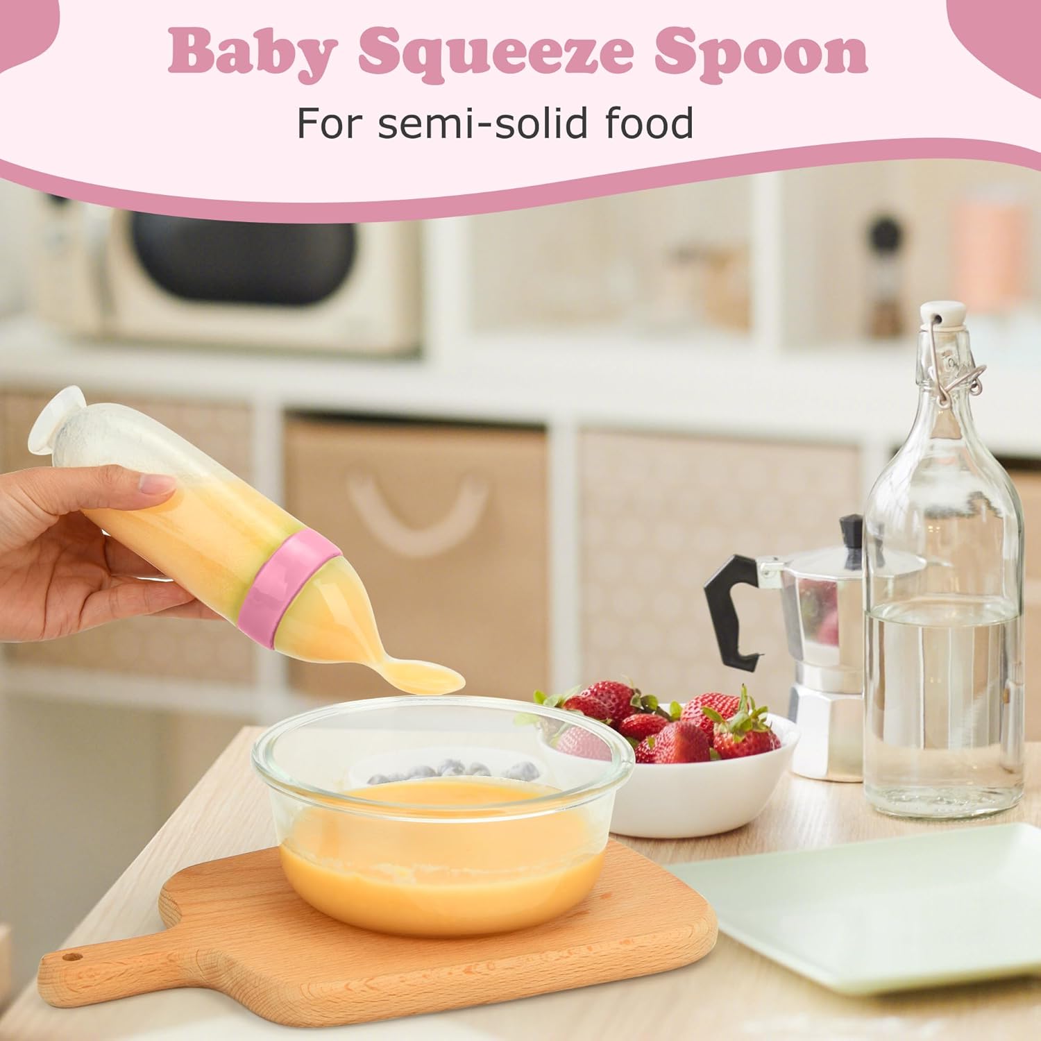 Wajiyon 4-Piece Feeding Set for Kids