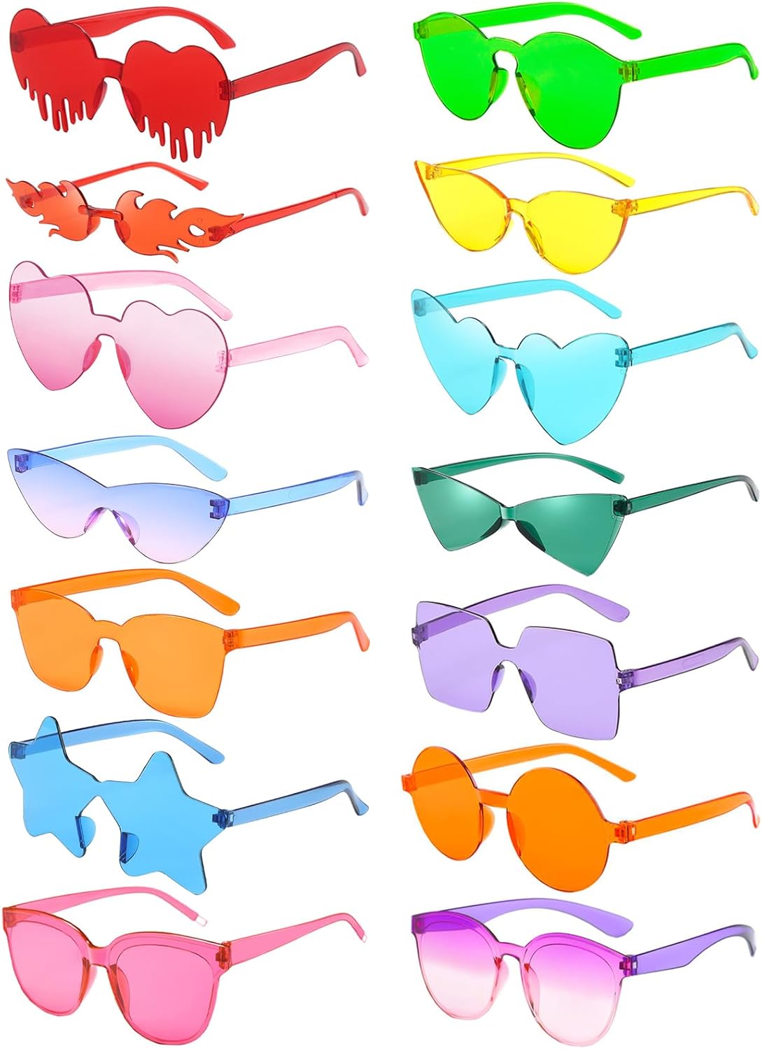 Colorful Party Sunglasses for Fun