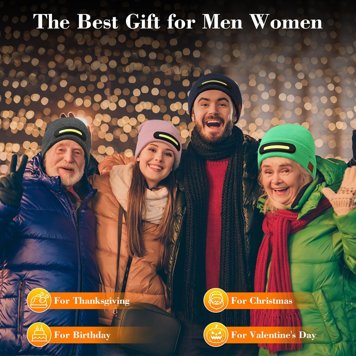 RANCOVY LED Beanie with Light - Hussle-Free Winter companion for MenWomen