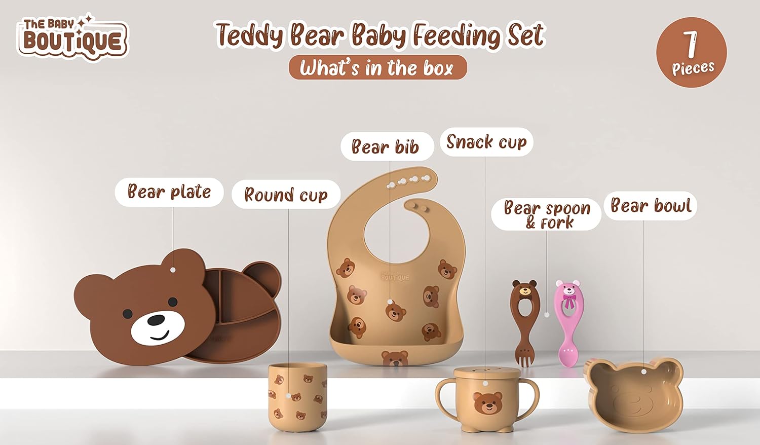 Adorably Gentle Baby Feeding Set