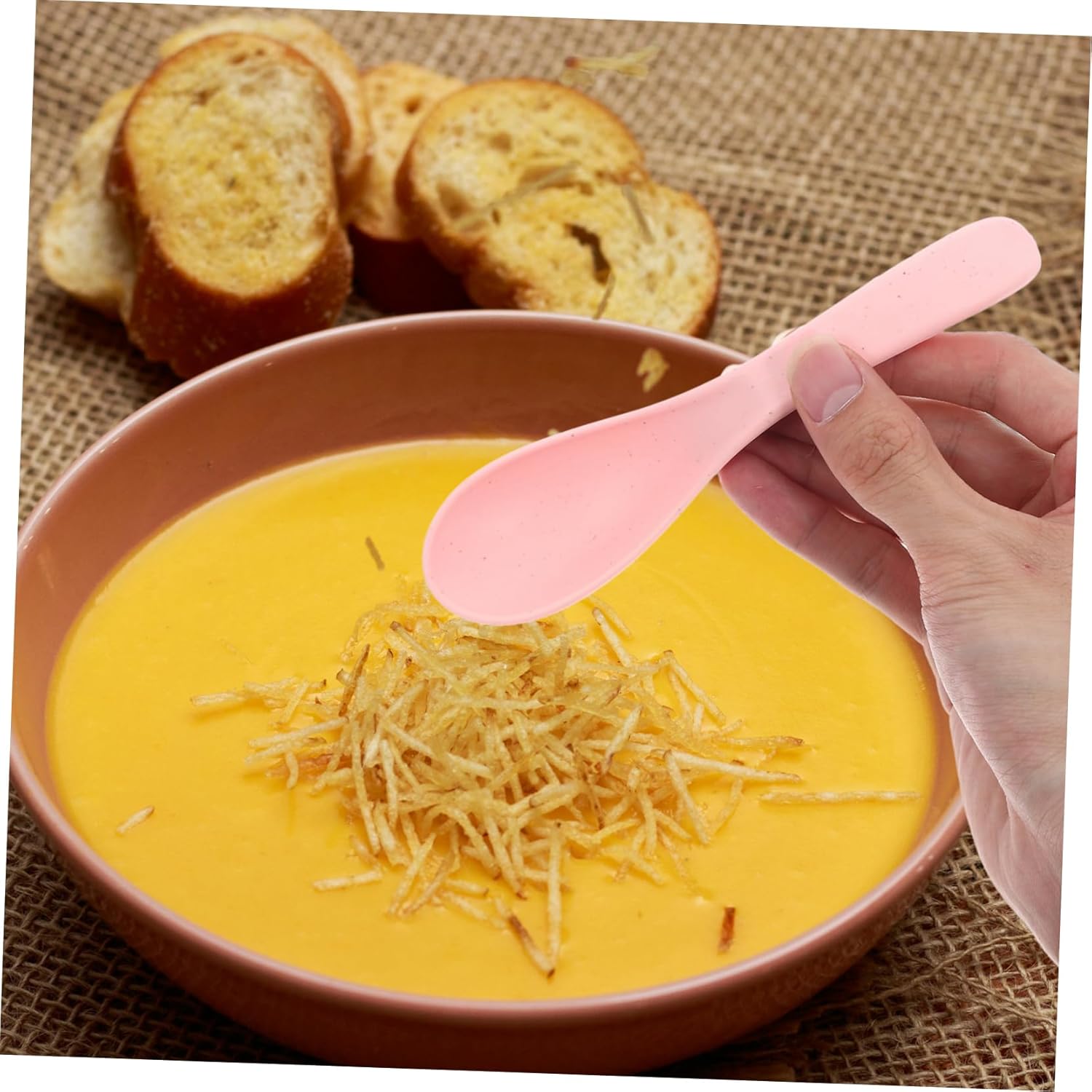Lightweight Ergonomic Reusable Spoons for Kids