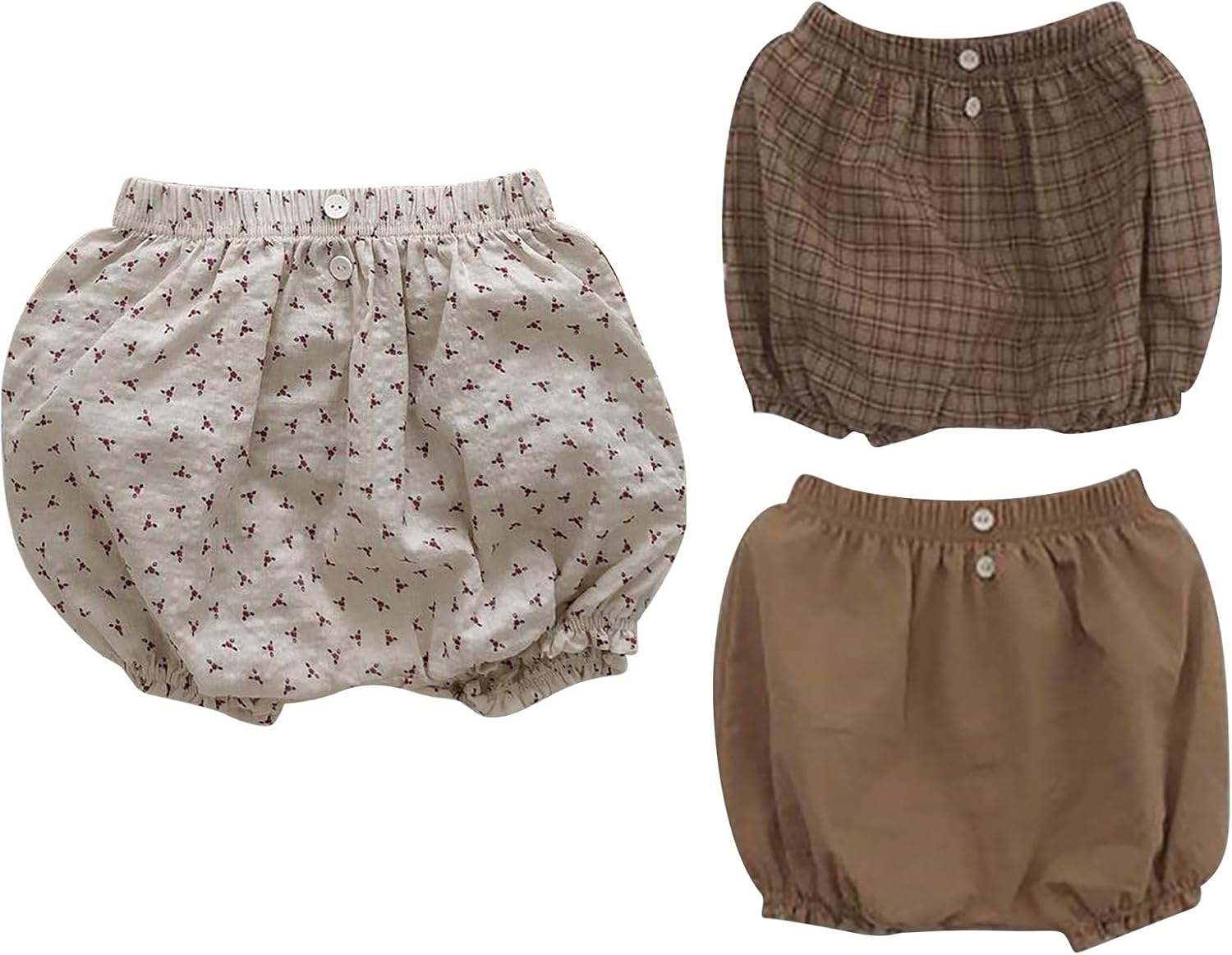 Cute Pumpkin Pattern Boys Shorts with Pockets