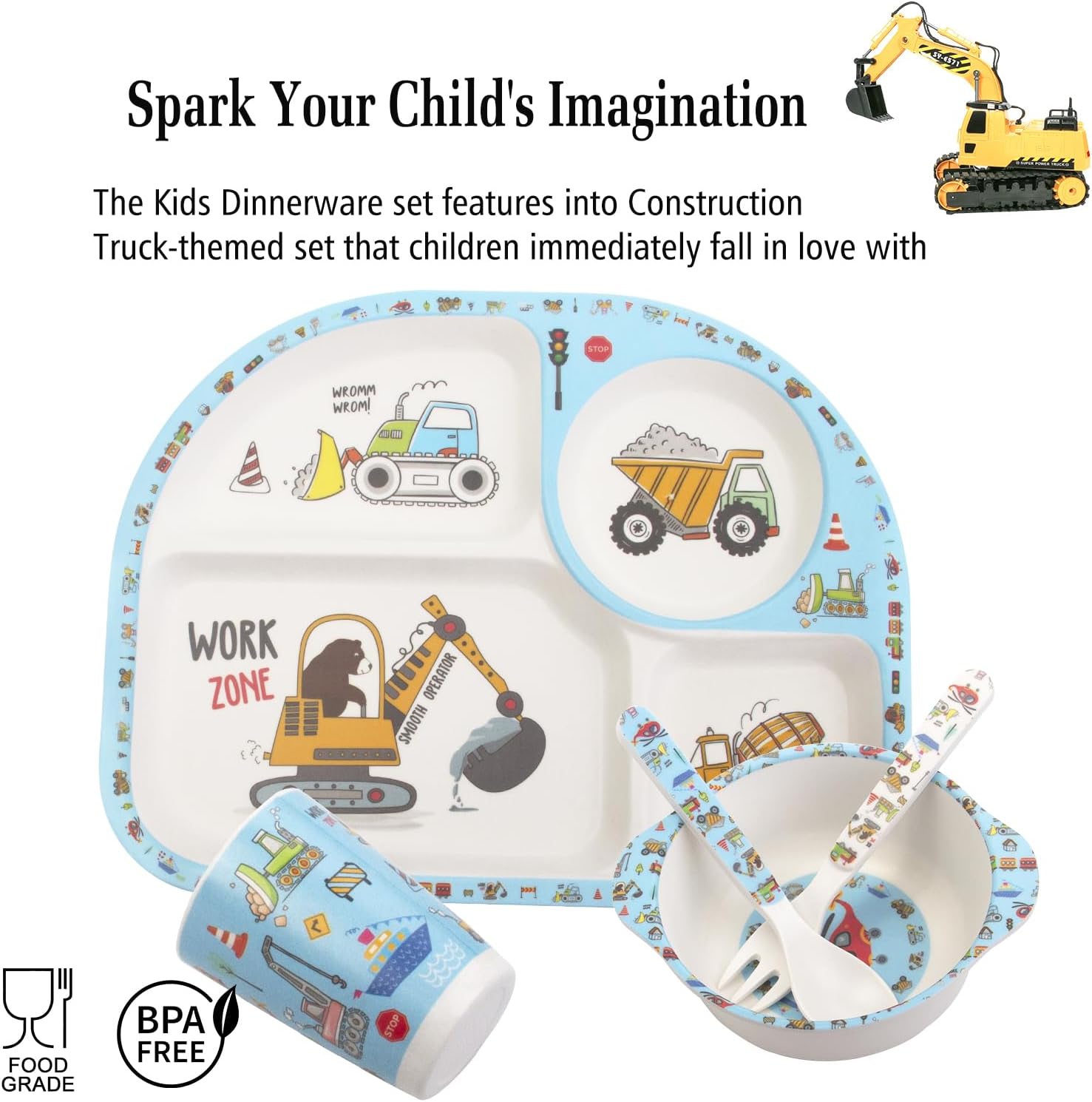 Handy Tableware Set for Kids
