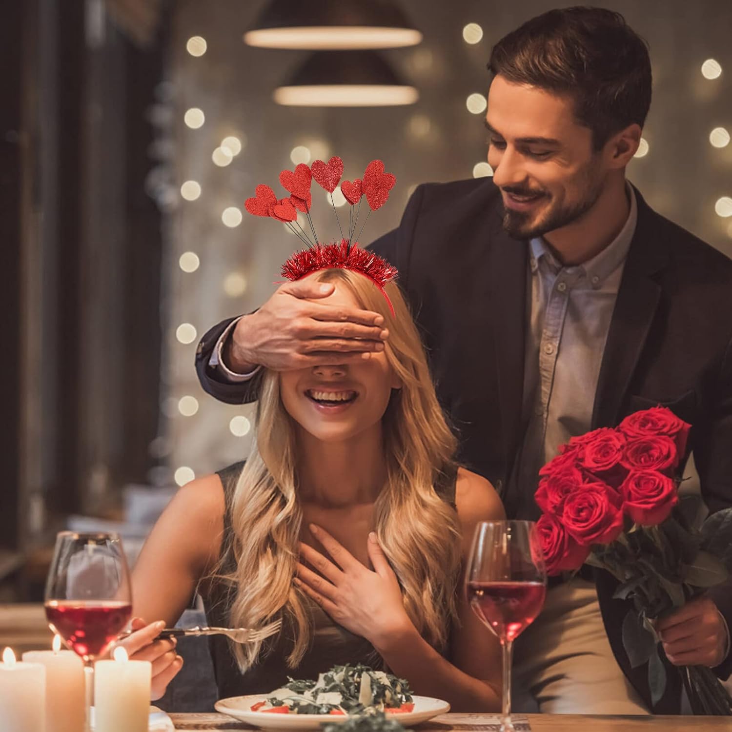 Valentines Day Heart Headband