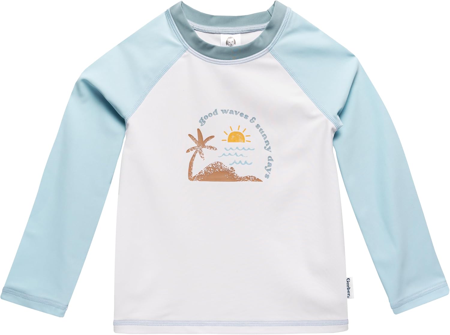 Effortlessly Swim Smart Gerber Toddler RashGuard Set