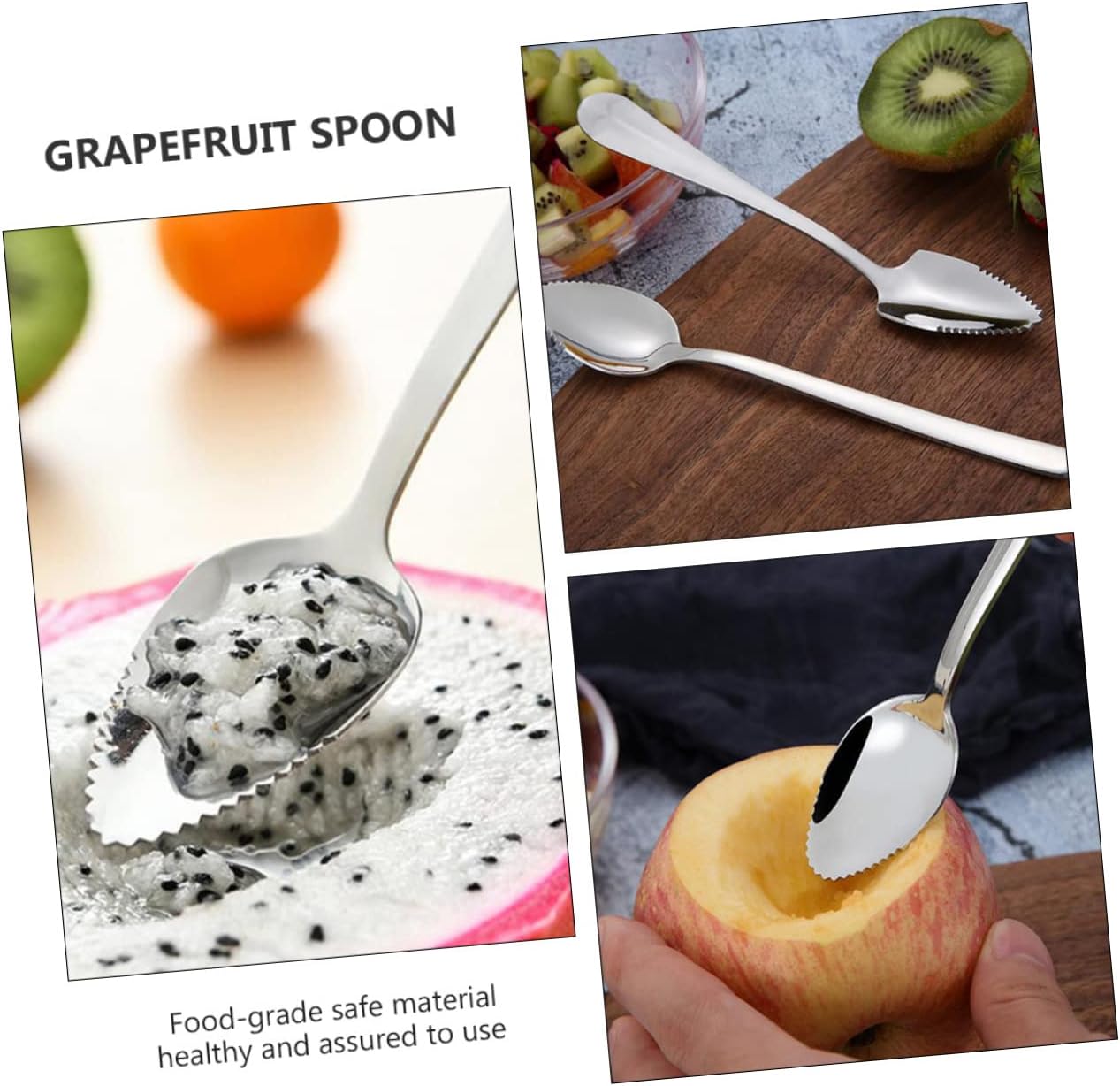 Sturdy Spoons Set for Kids Adults