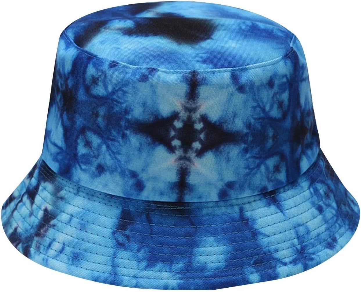 UANGKOU Bucket Hat Women Men Kids Dark Blue