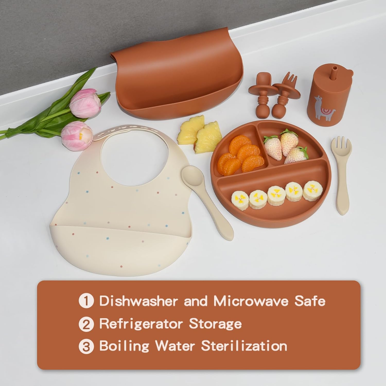 Little Rawr Baby Feeding Set