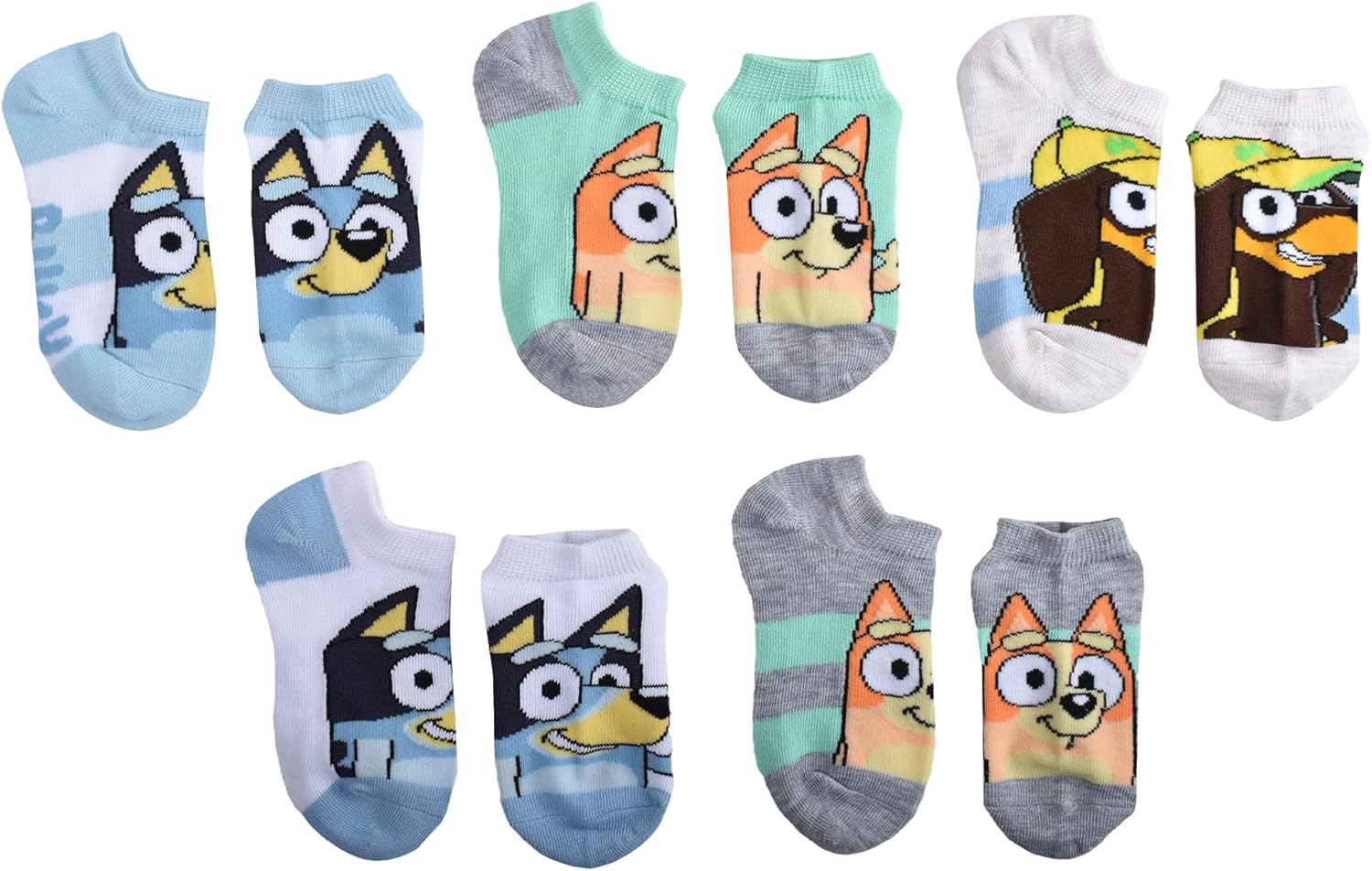 Bluey Boys Kids No Show Socks Amazon Kids