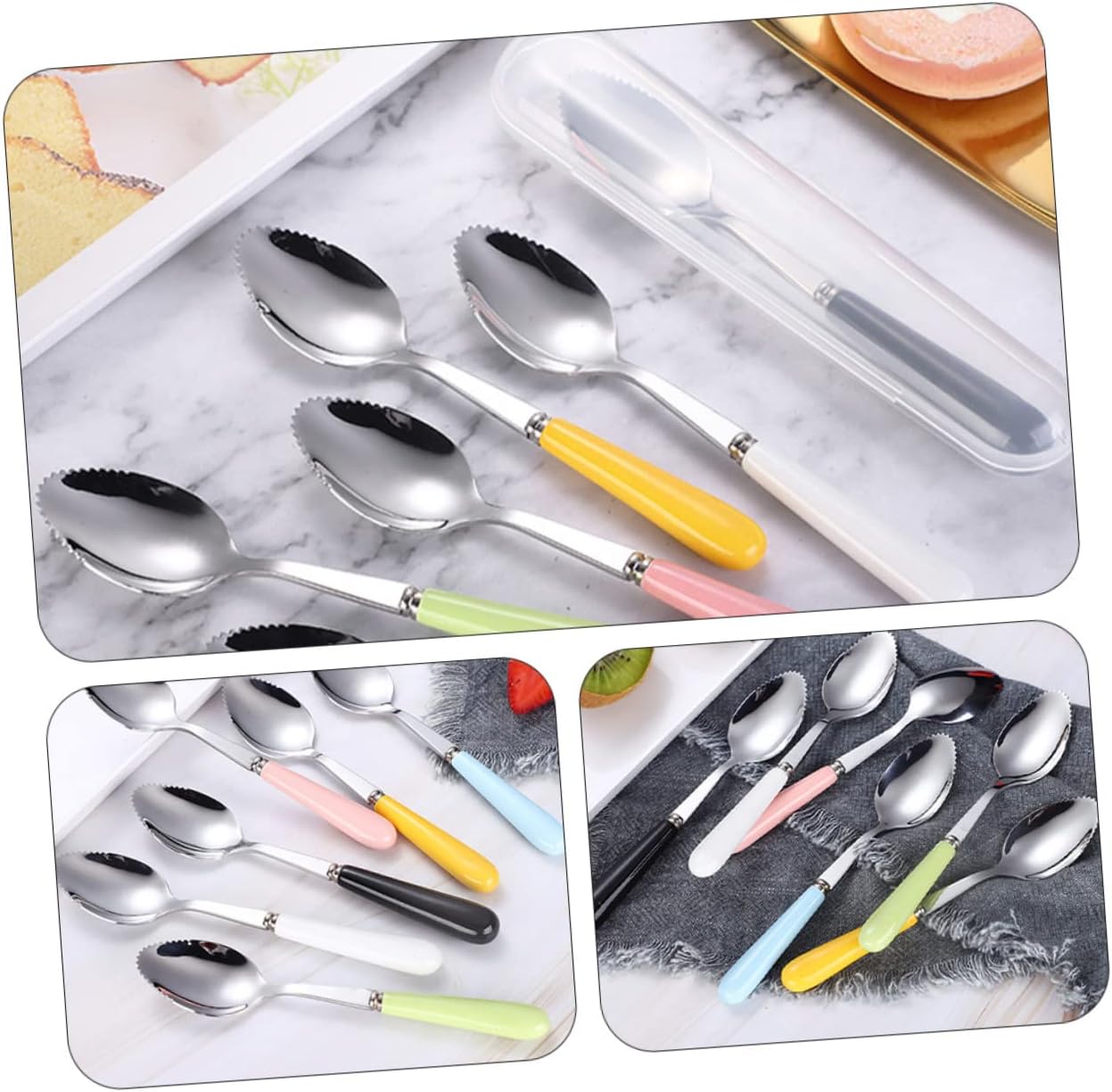 Multi-Use Fruit Training Spoons Durable and Stylish