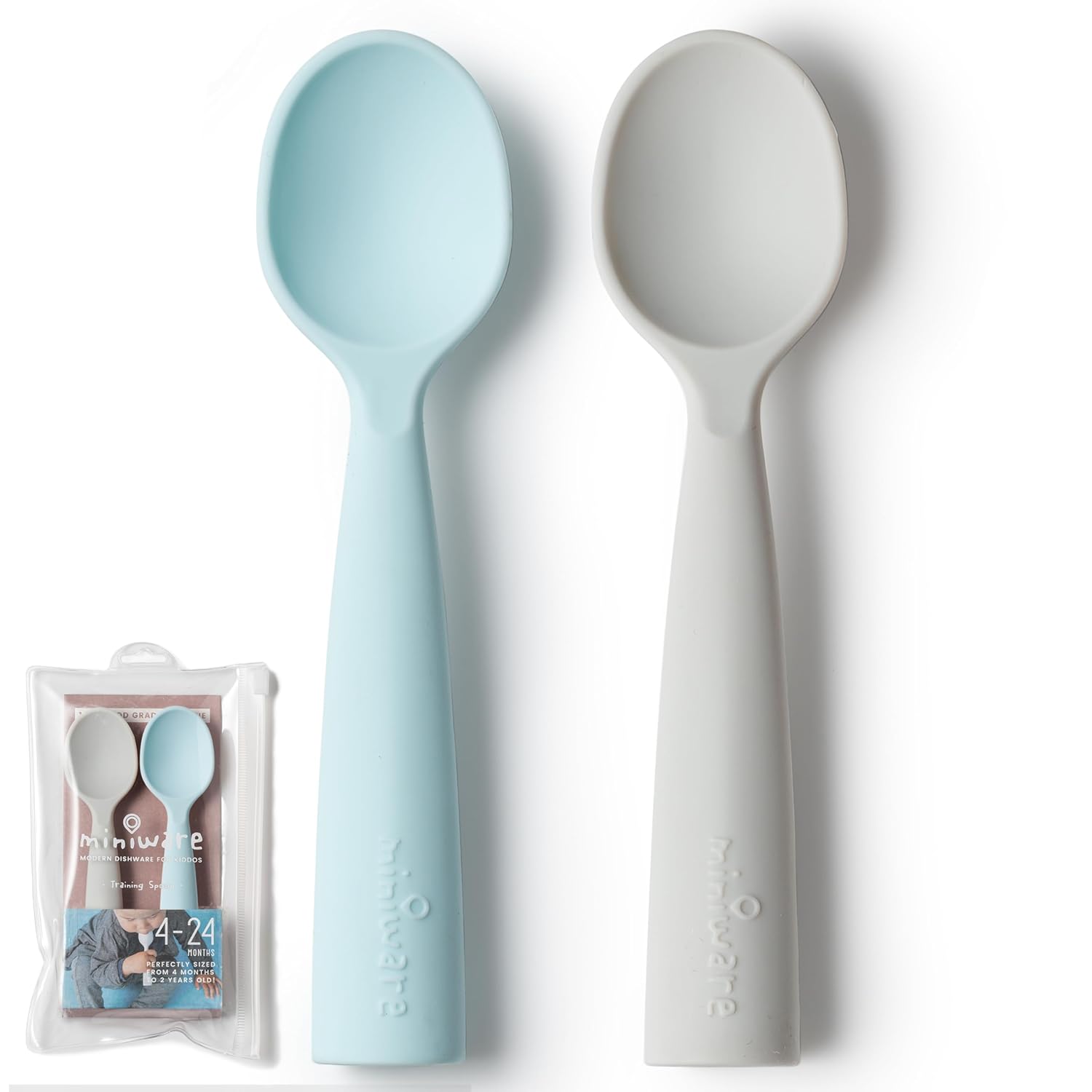 Perfect Baby Spoon Set with Silicone