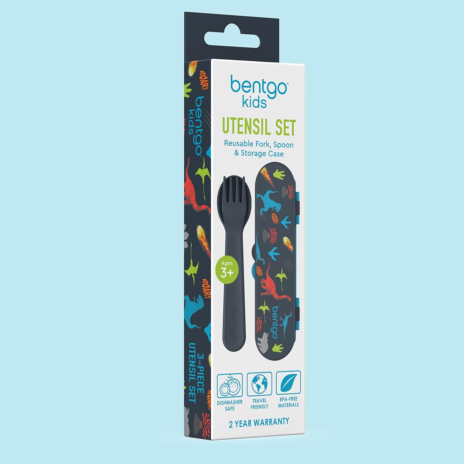 Bentgo Kids Flatware Set - Durable Reusable